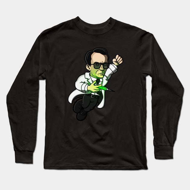 'Dr West' Long Sleeve T-Shirt by CMatthewman